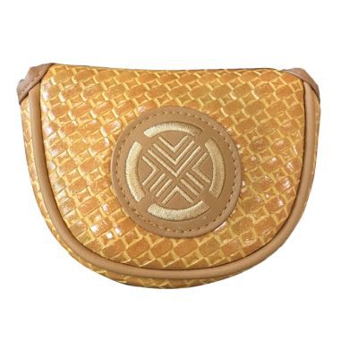 Gulur litur Ofinn efni PU verksmiðja framleidd Golf höfuðdekk