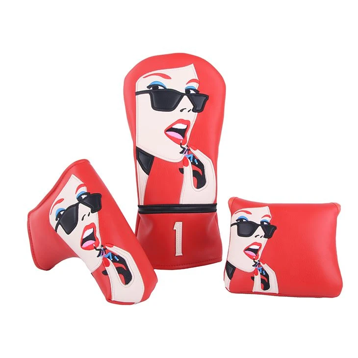 Personalized Golf Club Covers Set
